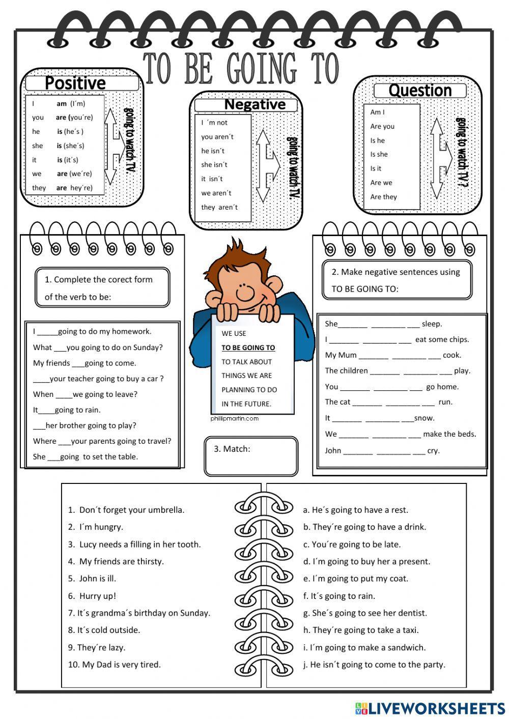 Will Going To Worksheets