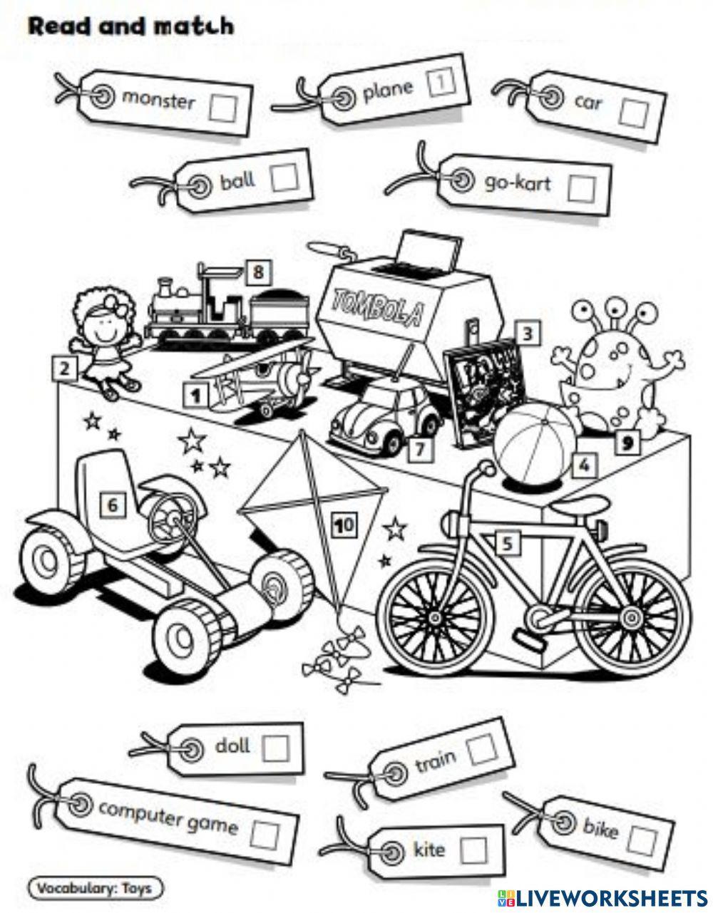 Super minds 1 unit 2 toys