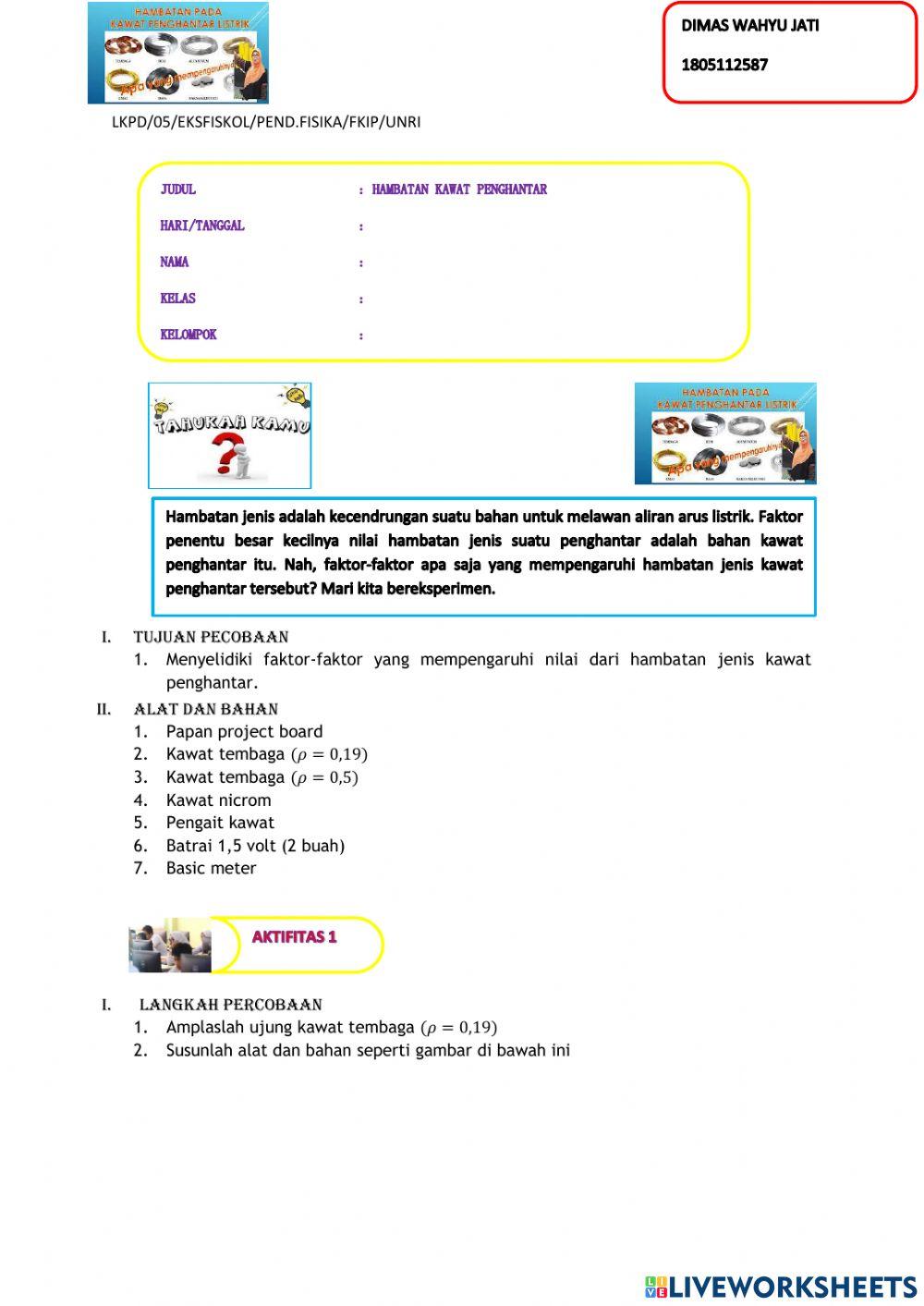 REVISI-LKPD Interaktif Hambatan Kawat Penghantar