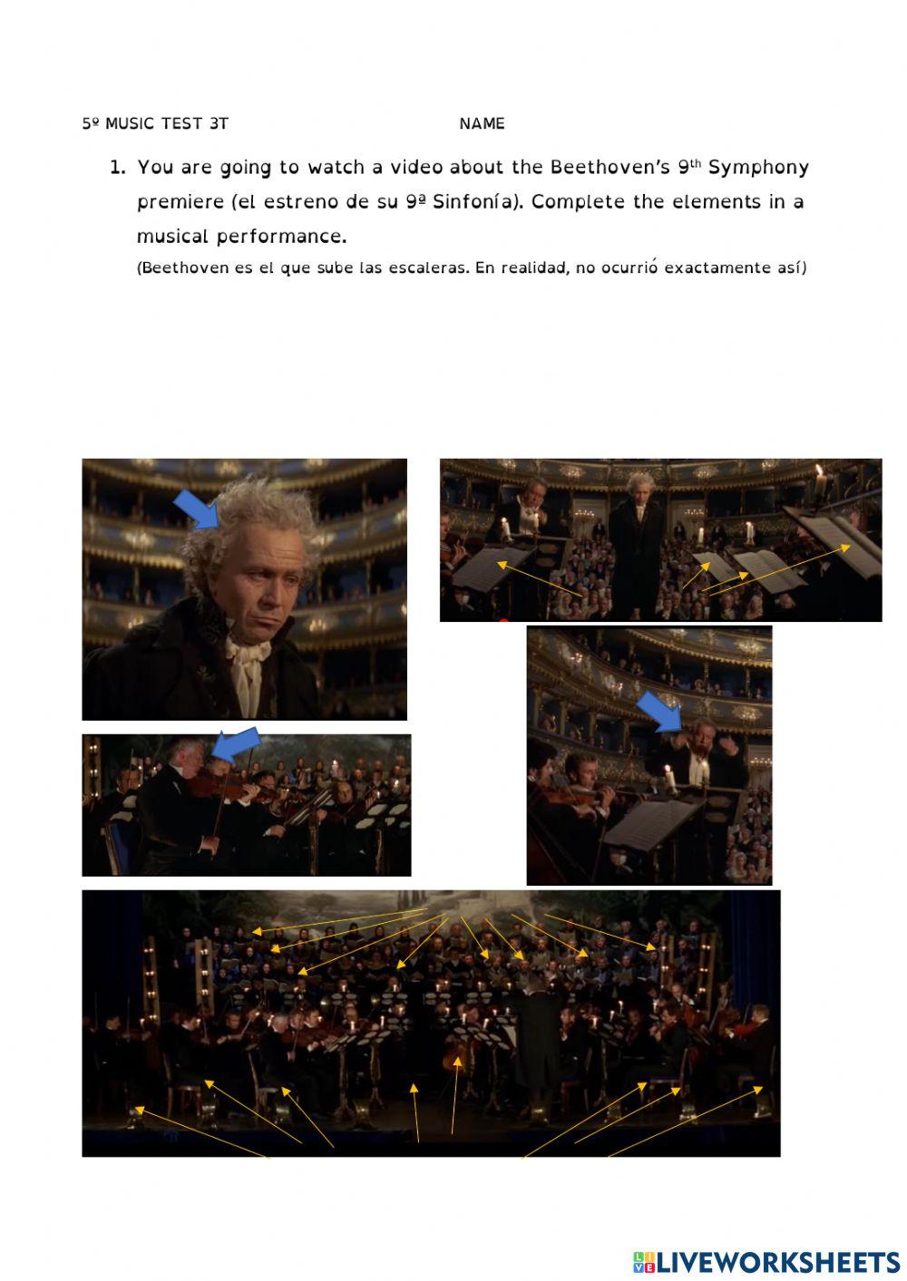 Examen Música 5º- 3º Trimestre