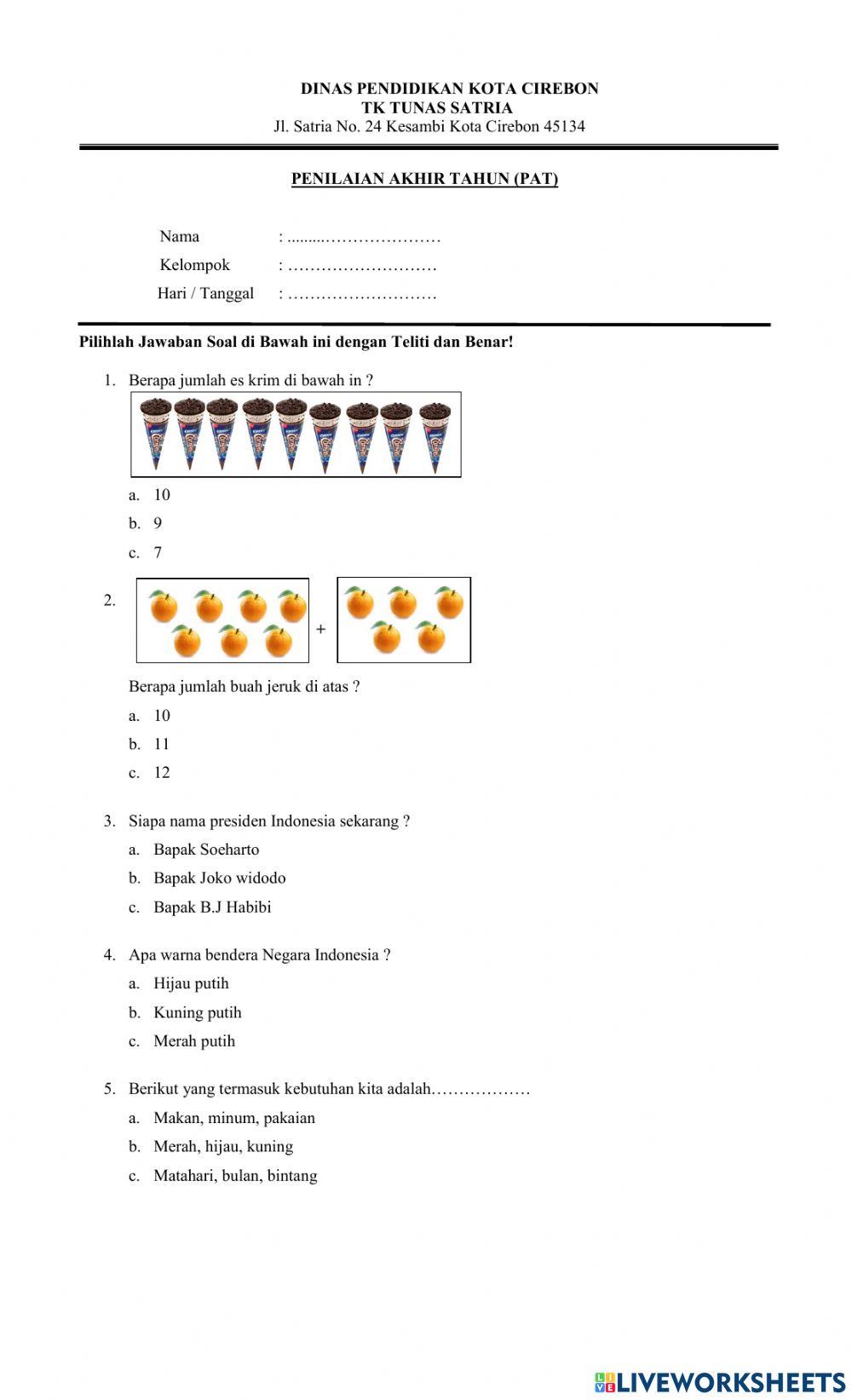 Penilaian akhir tahun (pat)