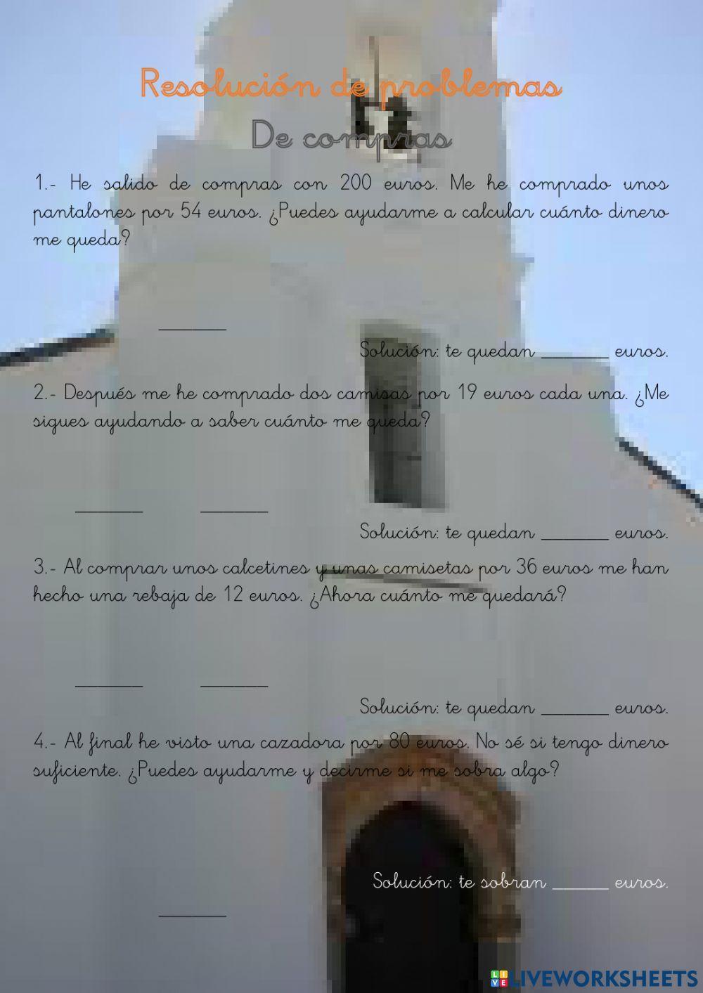 Resolución problemas