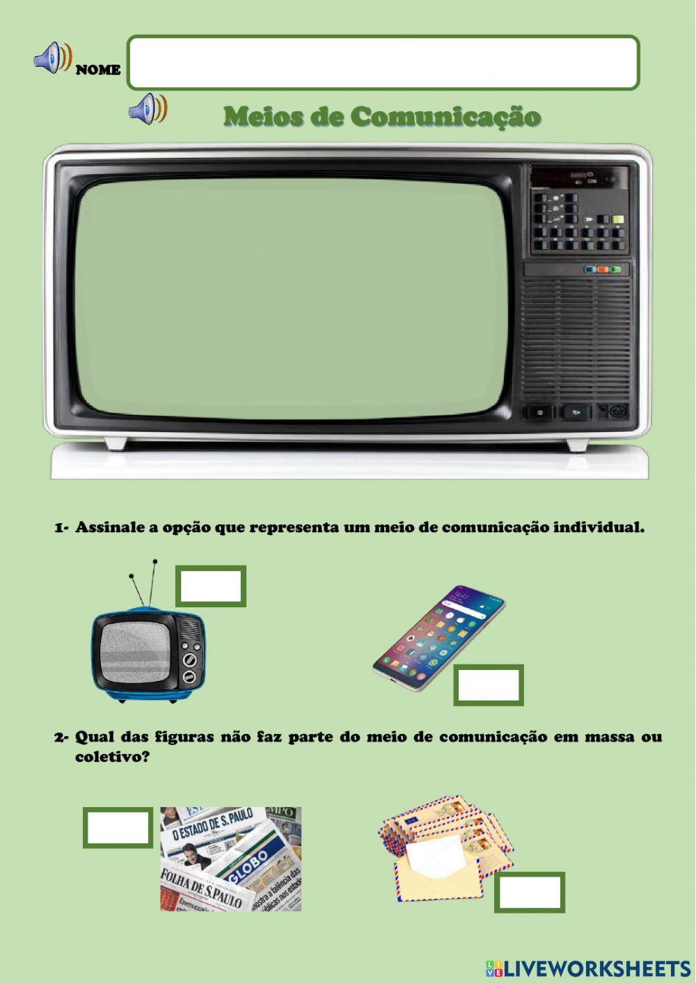 Meios de comunicação