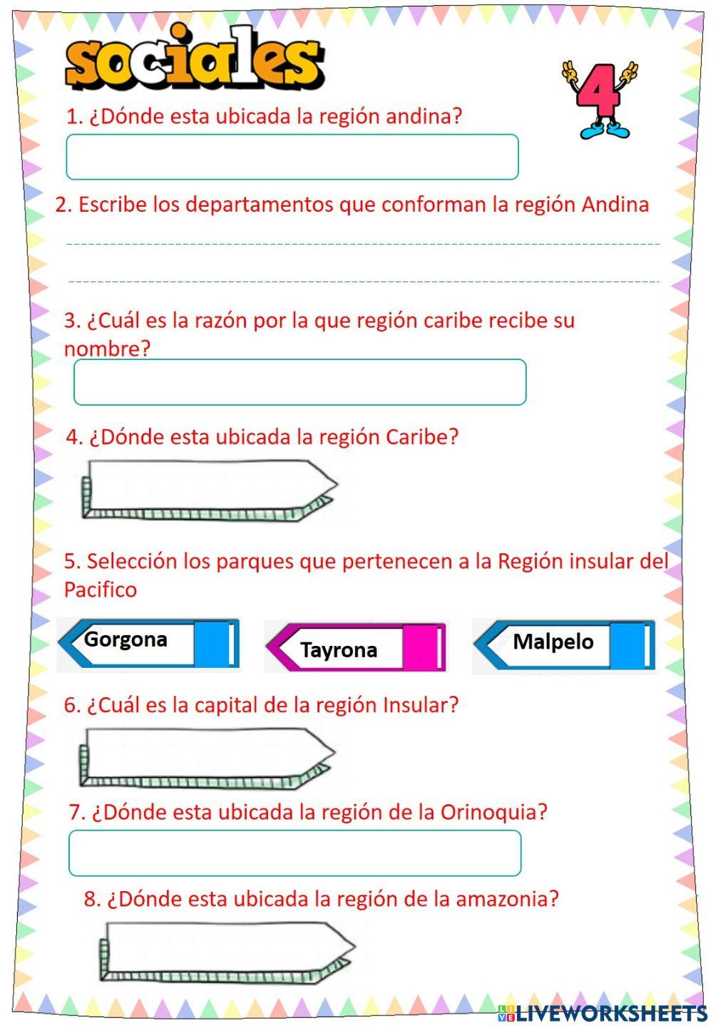 Regiones Naturales de Colombia