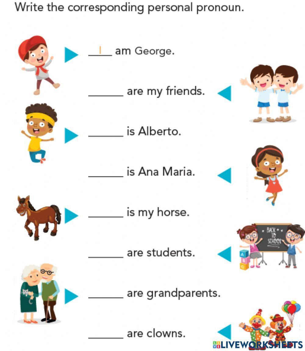 Personal Pronouns