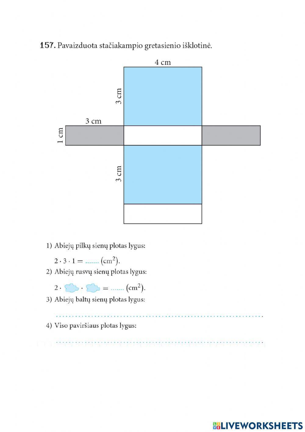 Erdvininiai kūnai 5 klasė