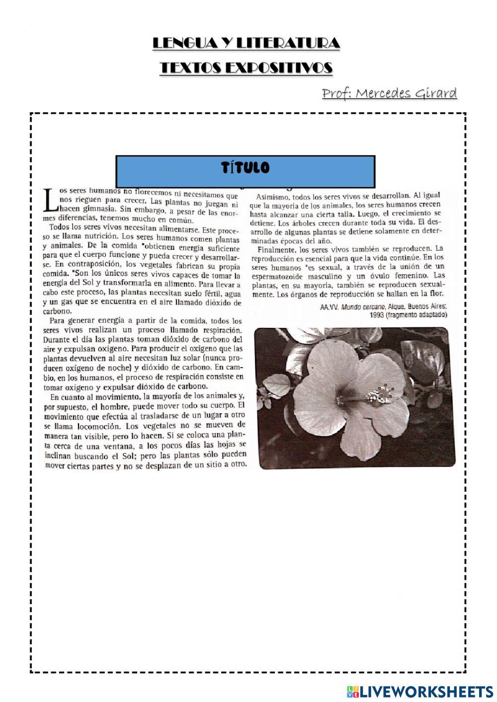 Textos expositivos