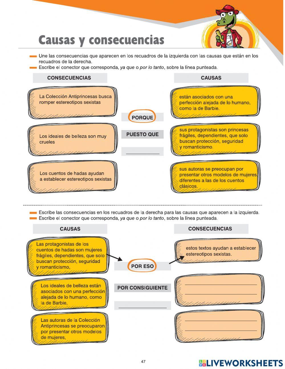 Causas y Consecuencais