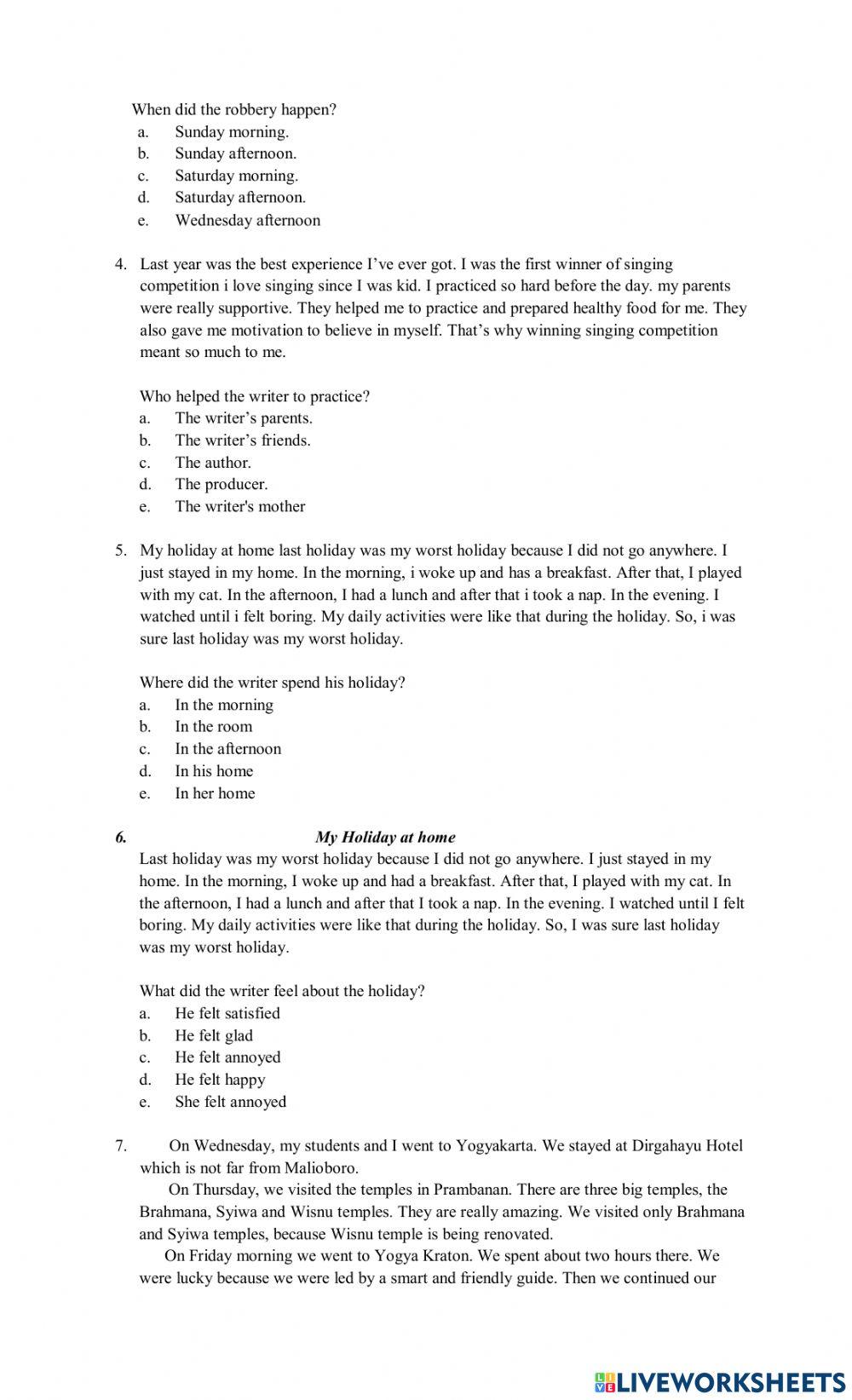 Ujian semester genap