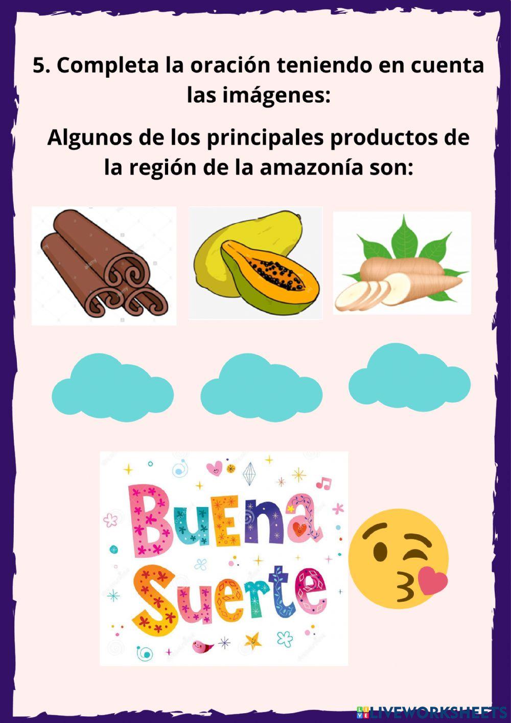 Evaluación de geografía