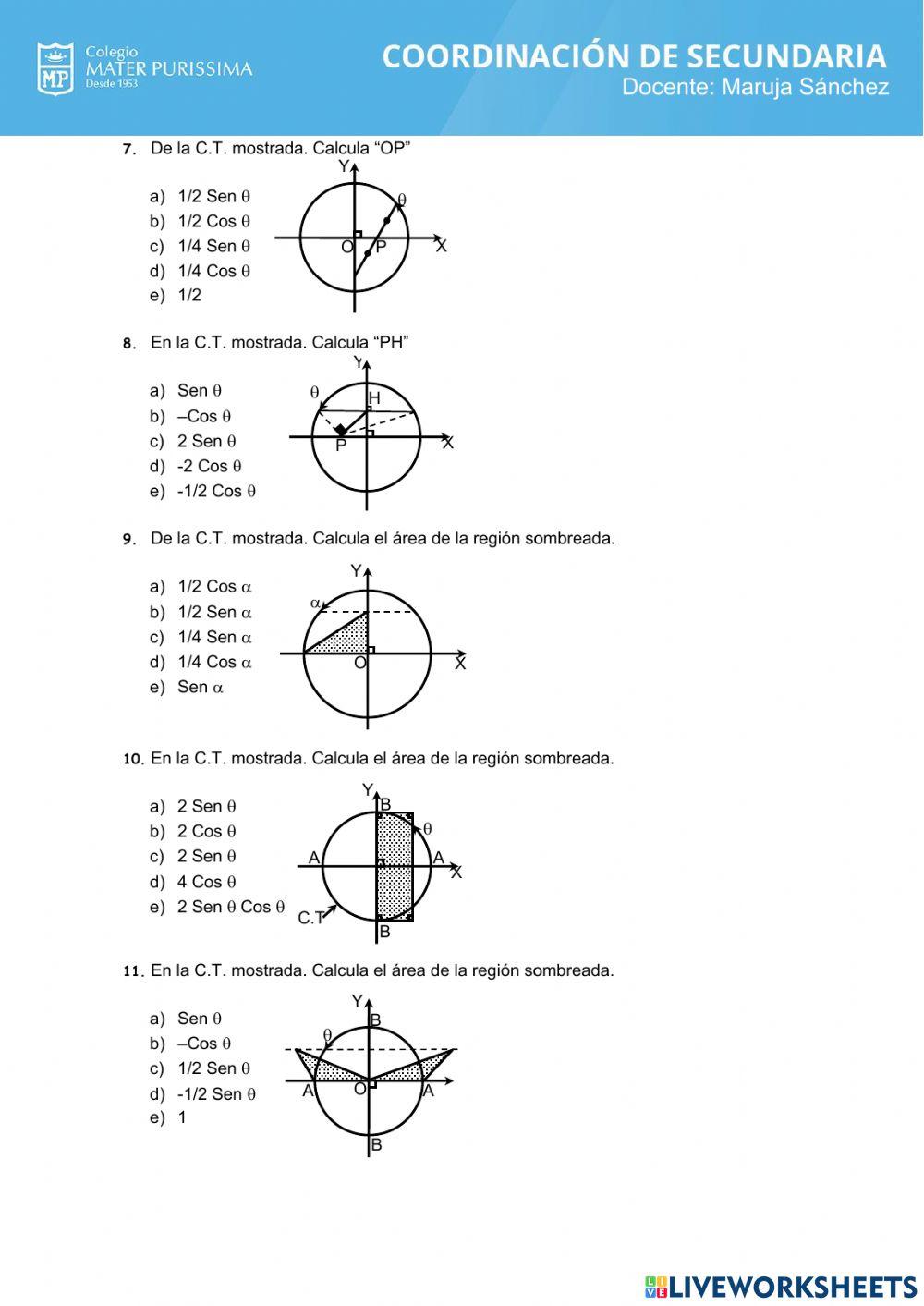 Circunferencia trigonométrica