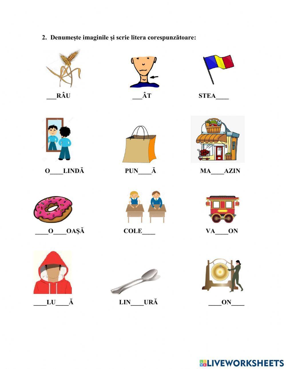 Exerciții pentru pronunția corectă a sunetului G