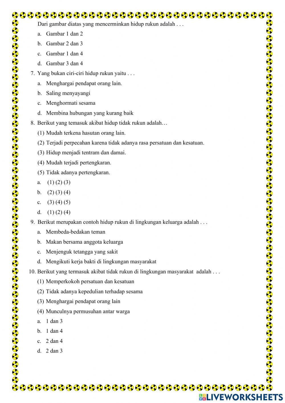 EVALUASI Tema 9 Subtema 3 PB 6