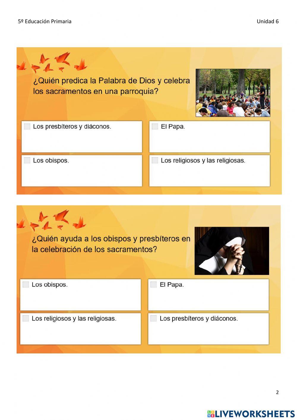 La Iglesia atiende a diversos servicios