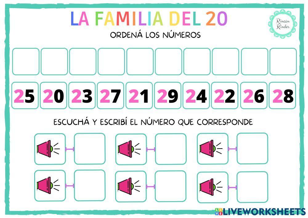 Familia del 20