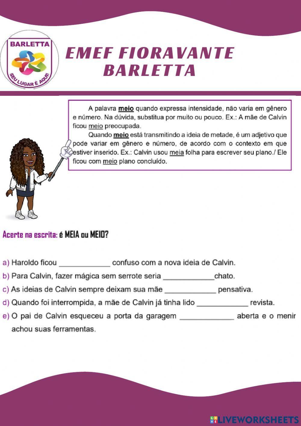 Trabalhabdo meio-meia