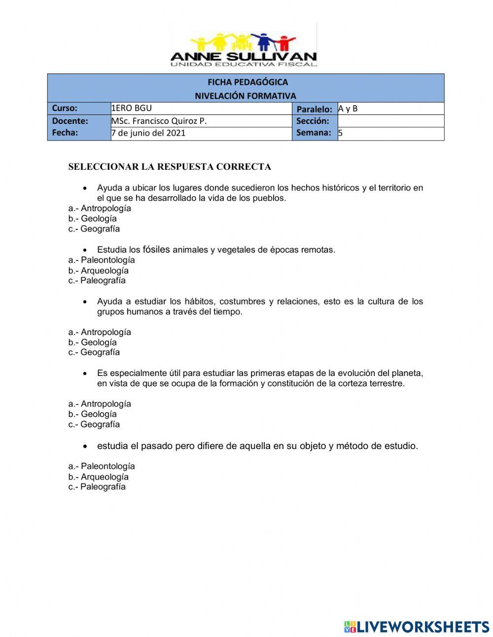 Ciencias auxiliares de la historia