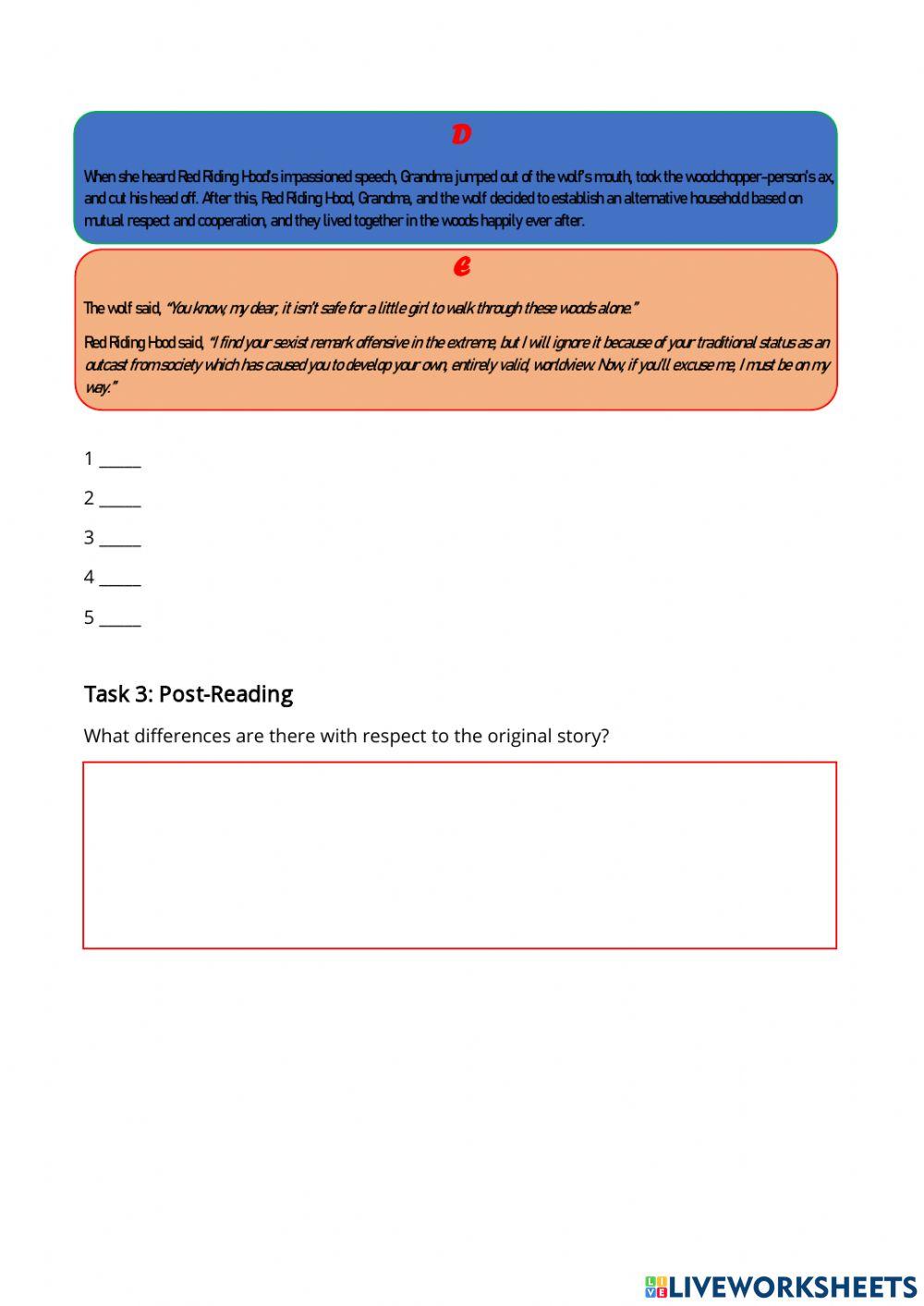 Little Red Riding Hood