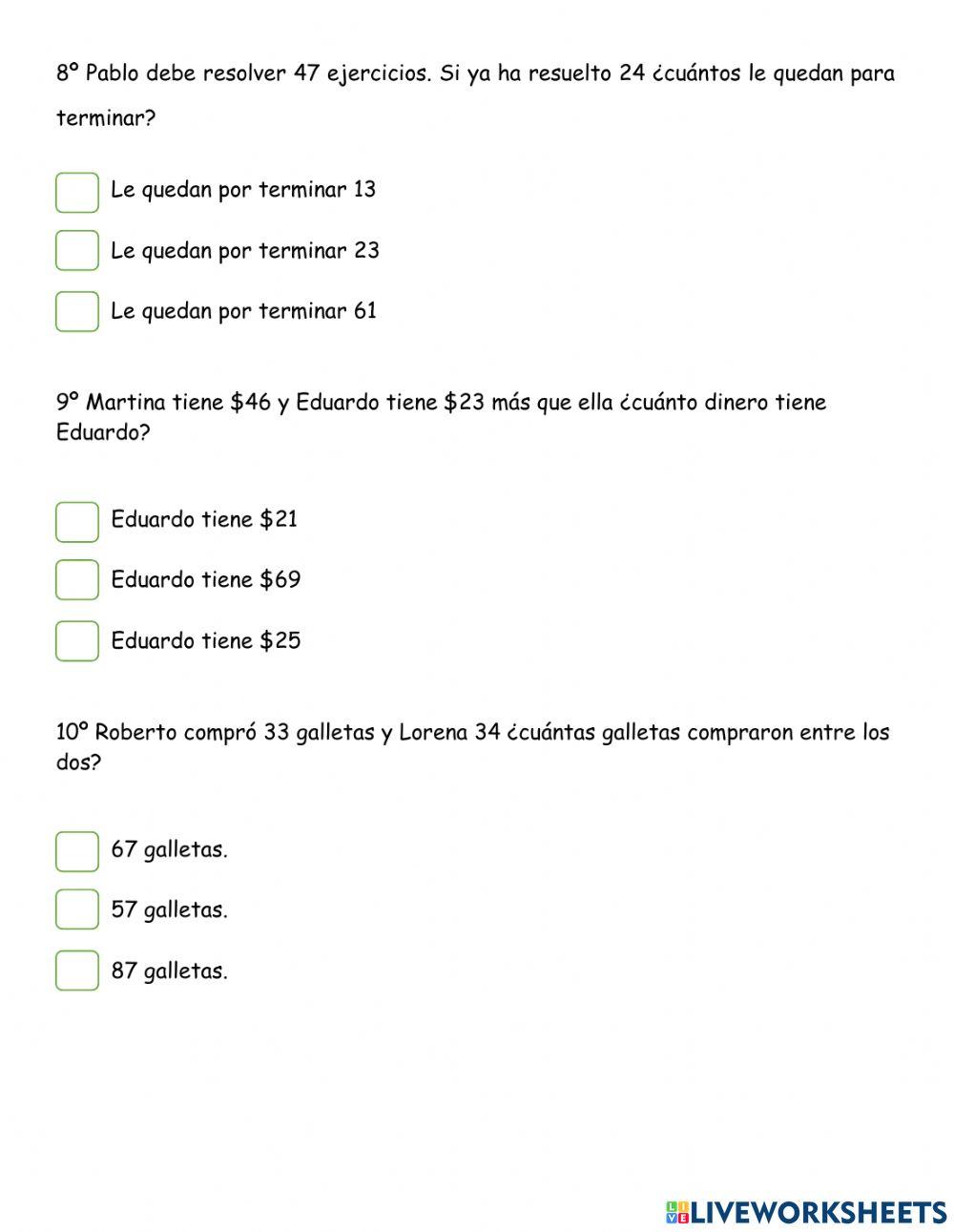 Unidad 3, lección 1 - segundos básicos.