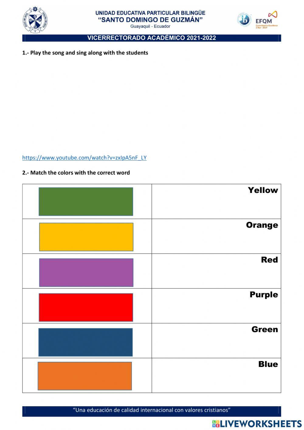 Actividad asincrónica - Colors