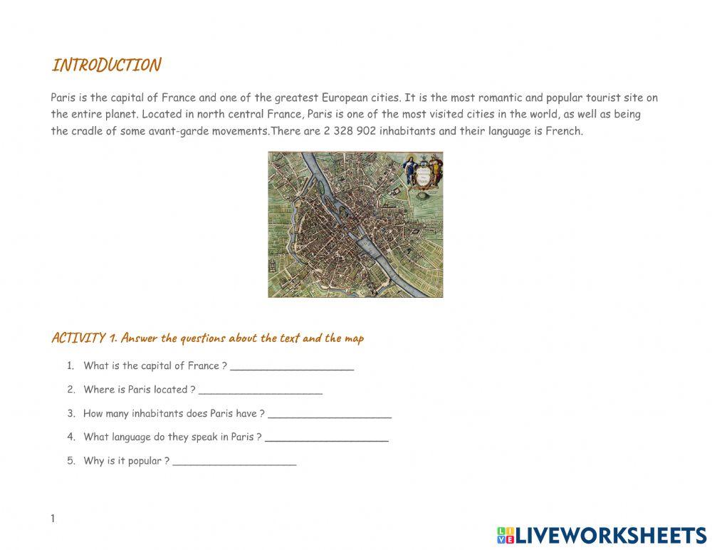 Paris - My Favourite City