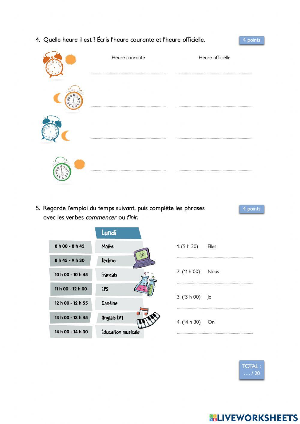 Test unité 10-appli 1