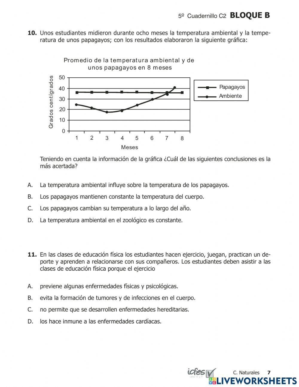 Prueba saber Ciencias 200951p