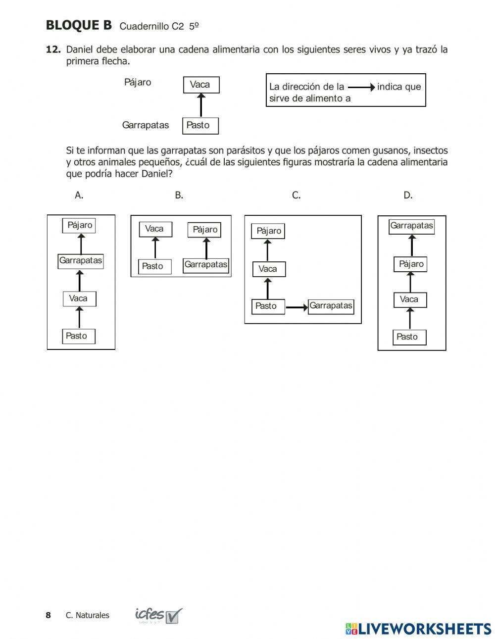 Prueba saber Ciencias 200951p
