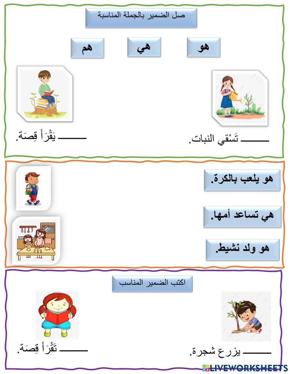 ضمائرالغائب