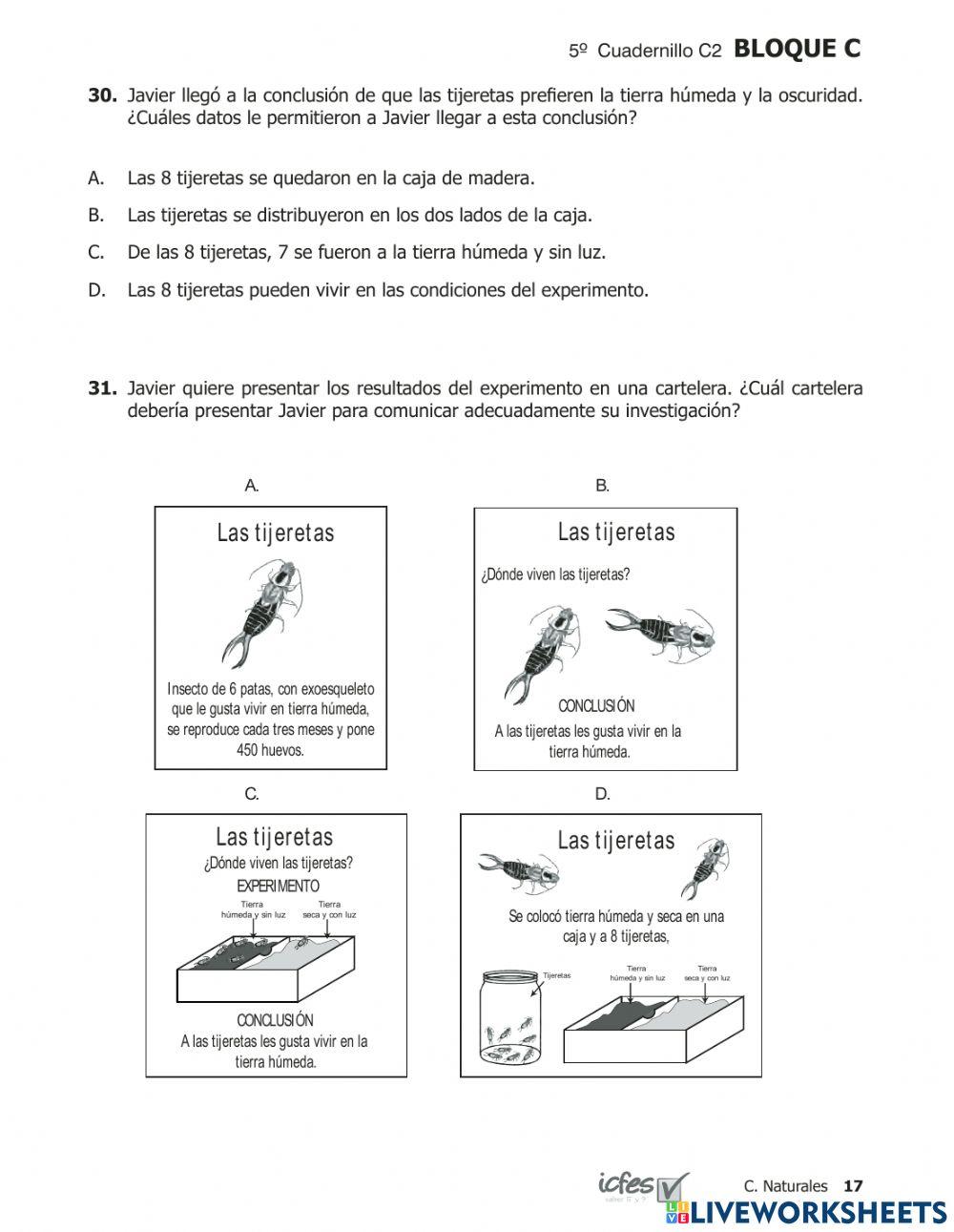 Prueba saber Ciencias 200952p