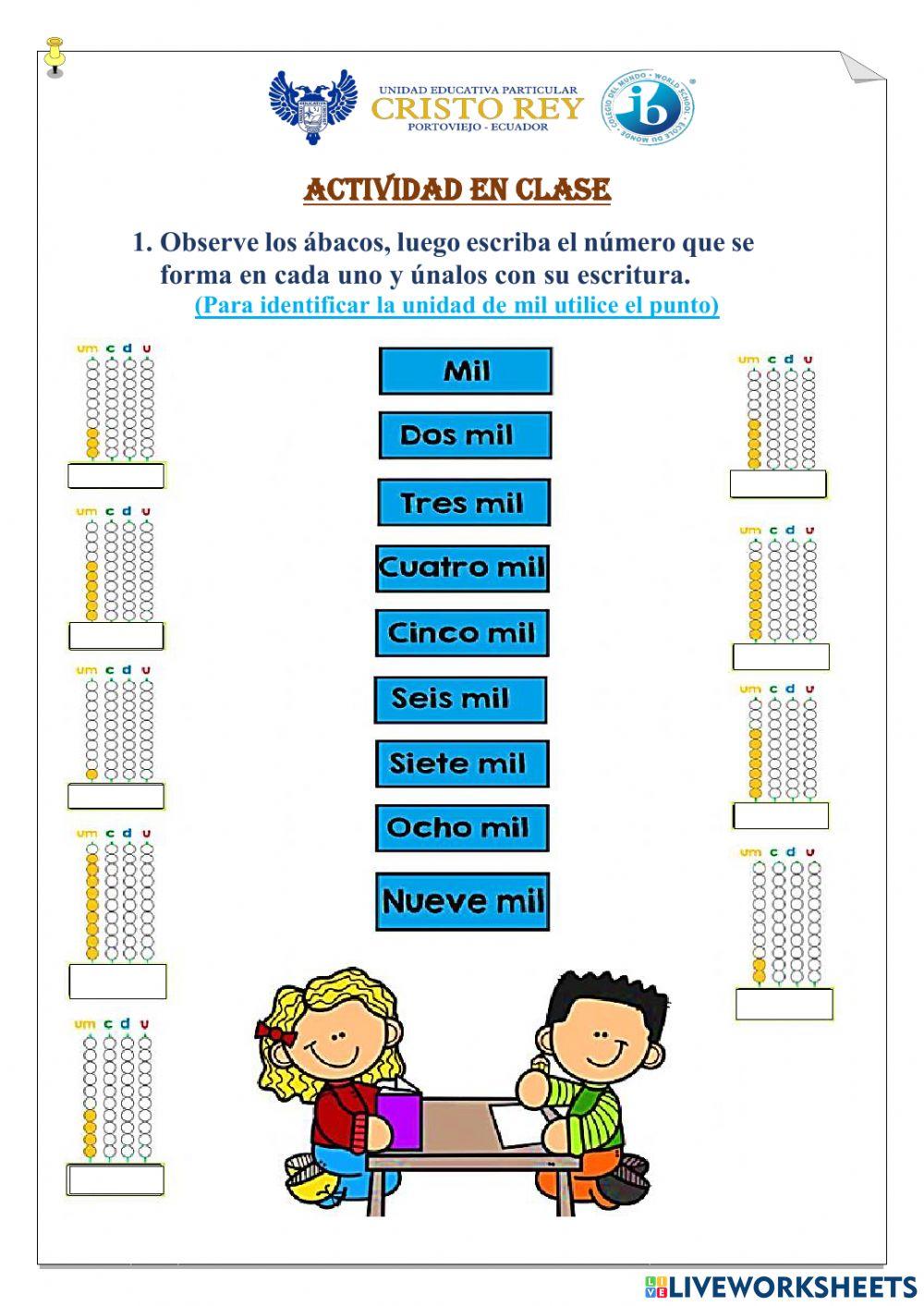Unidades de mil exactas