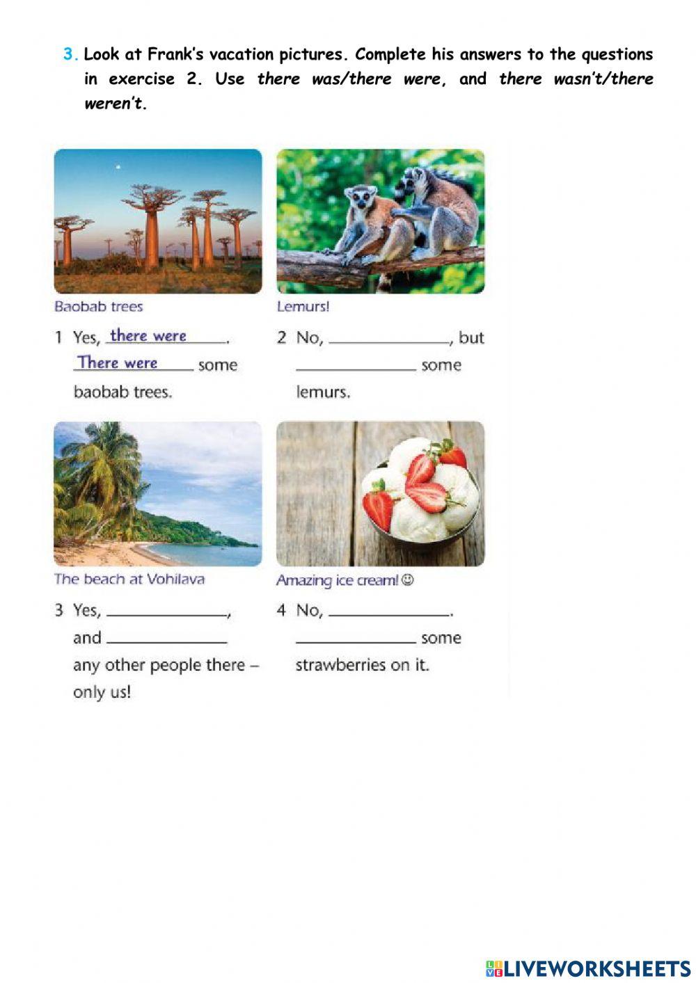 There was-There were