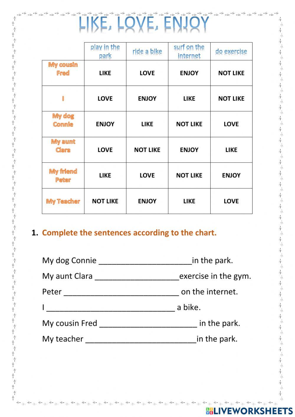 1064699 | Like, Love, enjoy review | ElixaSan