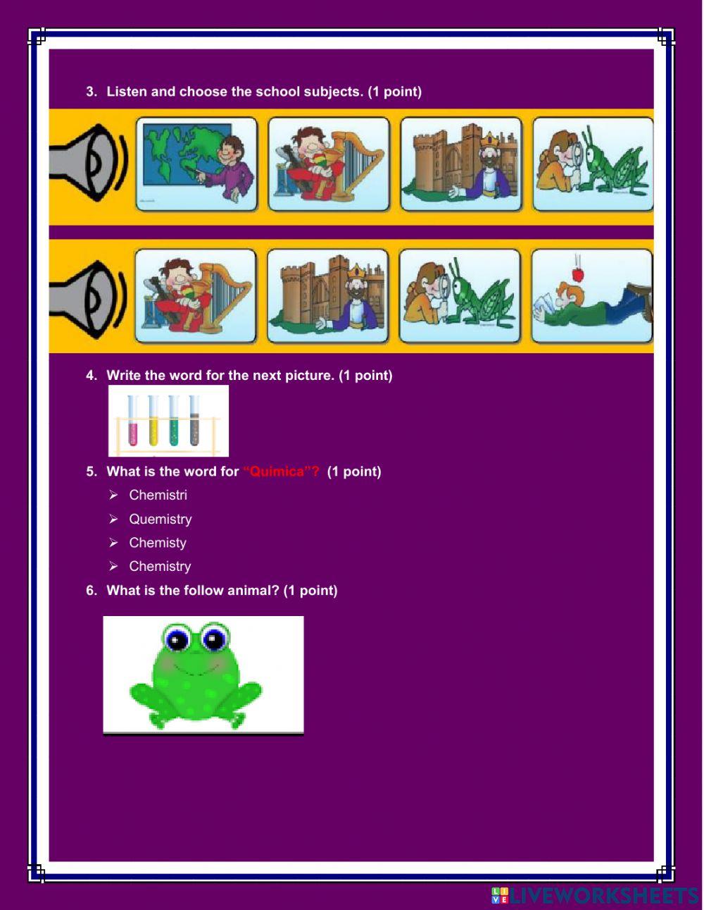7mo ebg SECOND QUIMESTER TEST
