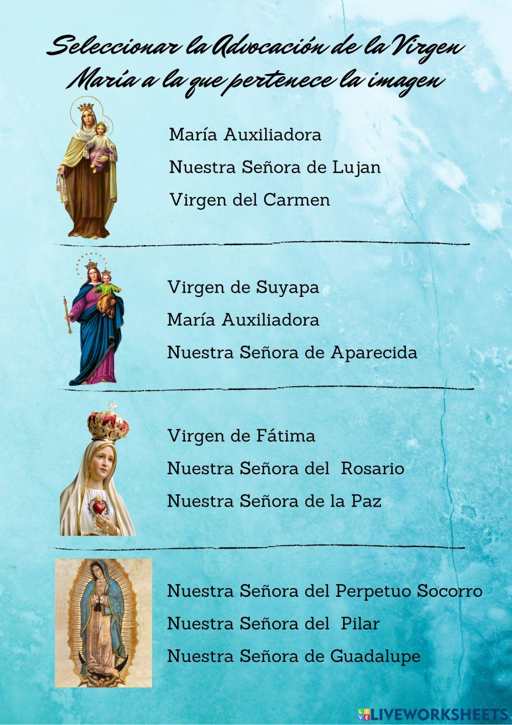 Advocaciones marianas