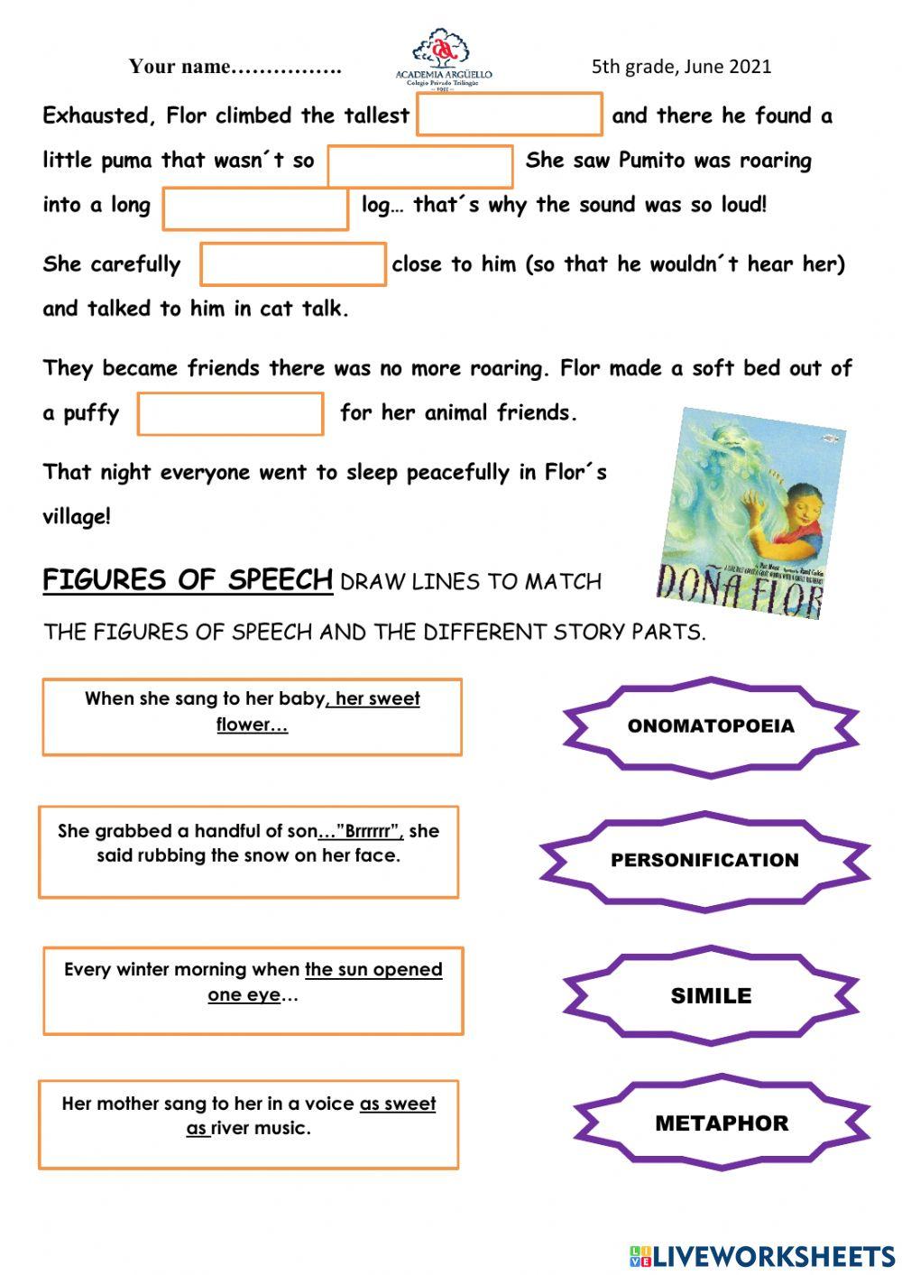 Doña Flor, Vocabulary check