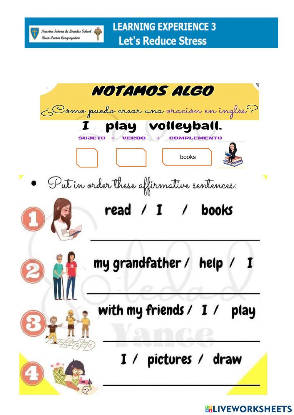 Learning experience 3-activty 3- reduce stress