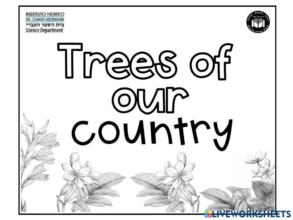 Trees of our country
