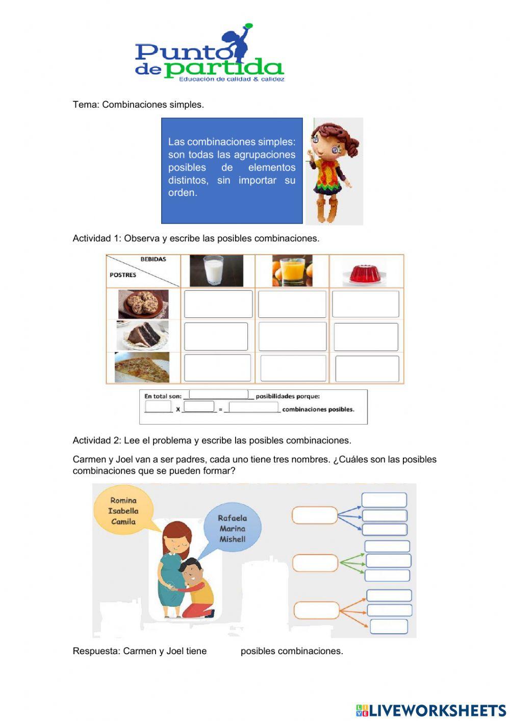 Combinación y probabilidad