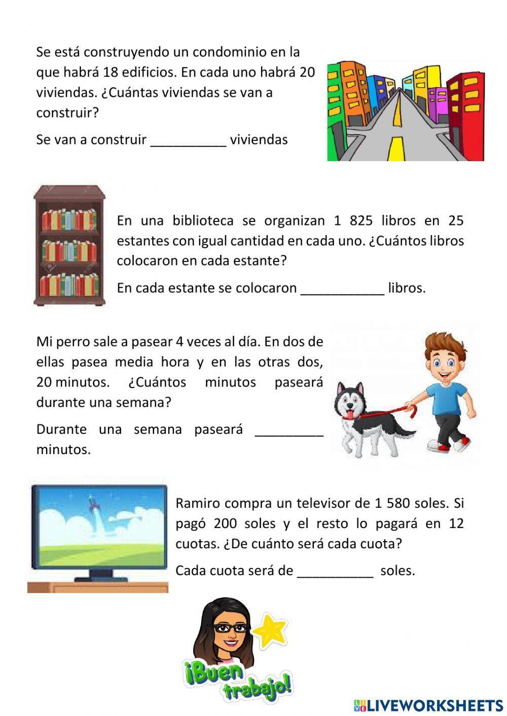 Problemas aritméticos