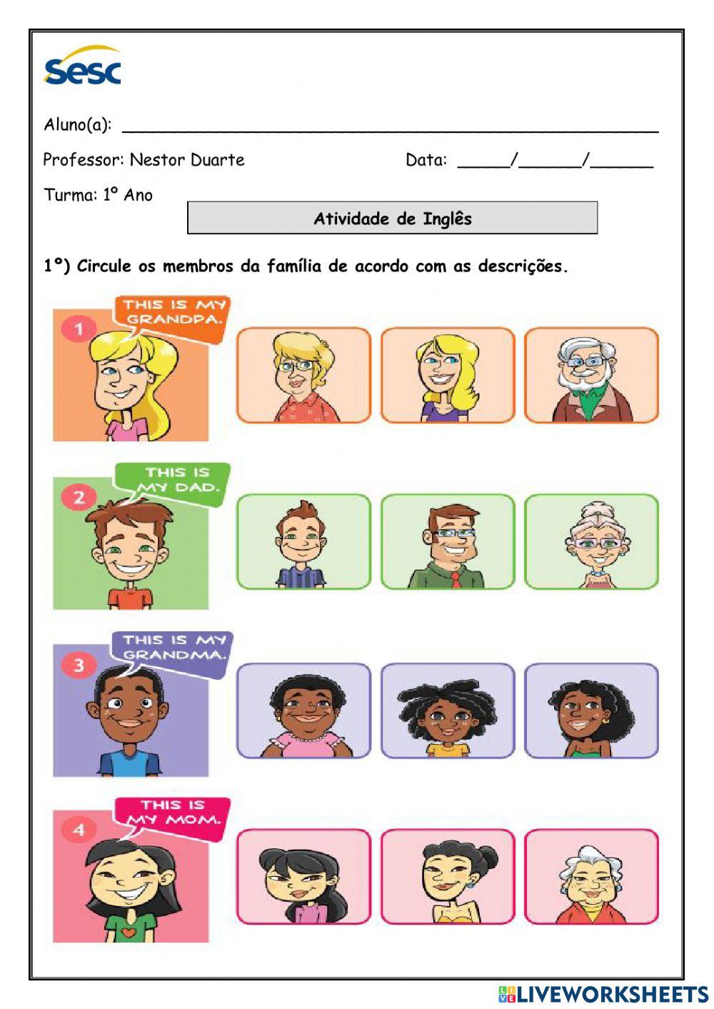 Atividade escrita e auditiva de 07-06-2021. Atividade escrita e auditiva de 07-06-2021.