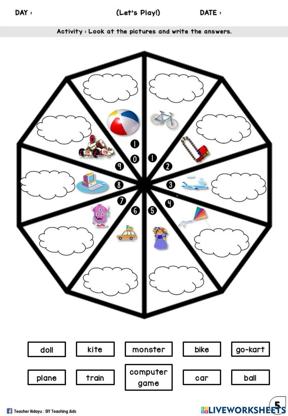 Let's Play Year 1 (Fill in the blanks)