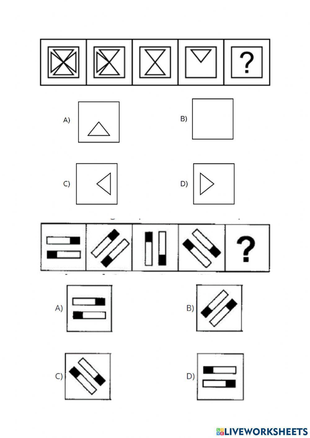 Evaluacionn razonamiento matematico
