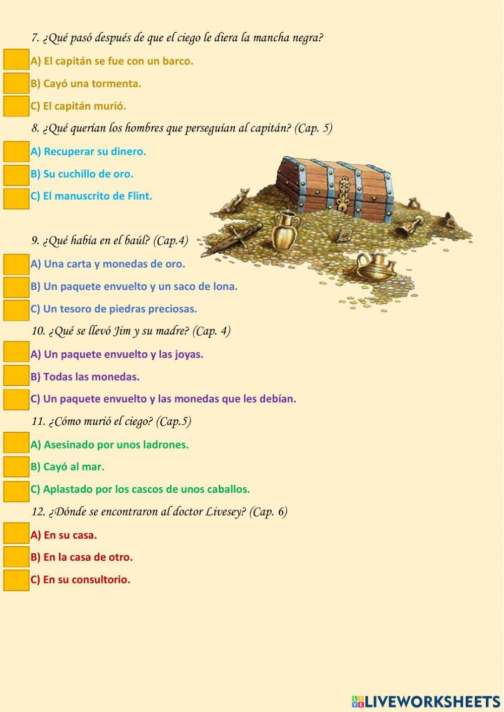 LA ISLA DEL TESORO ( Parte 1)
