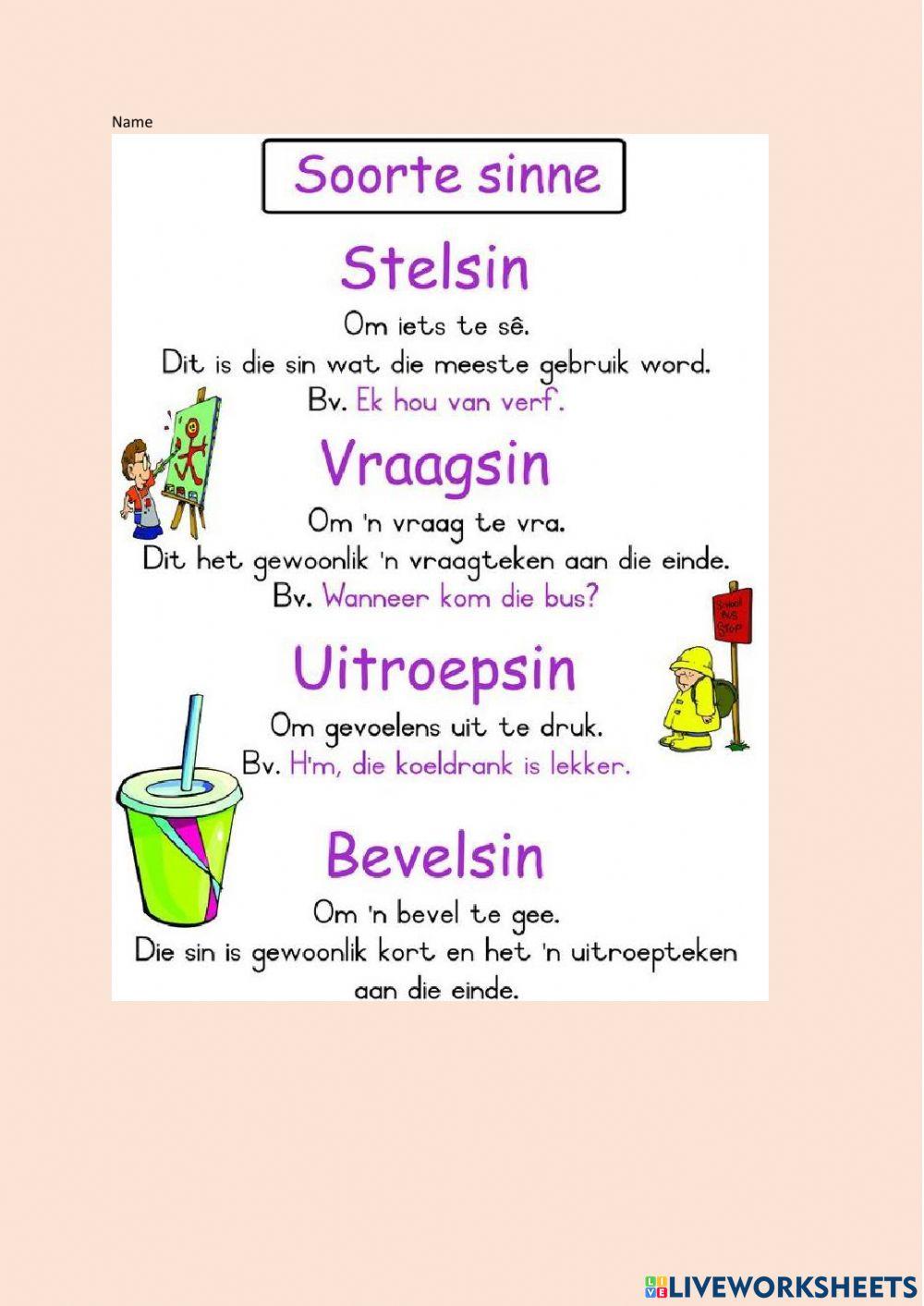 Soorte sinne hantering