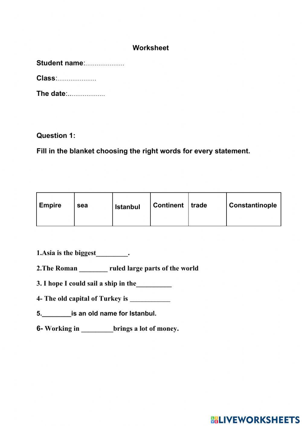 Introducing Istanbul