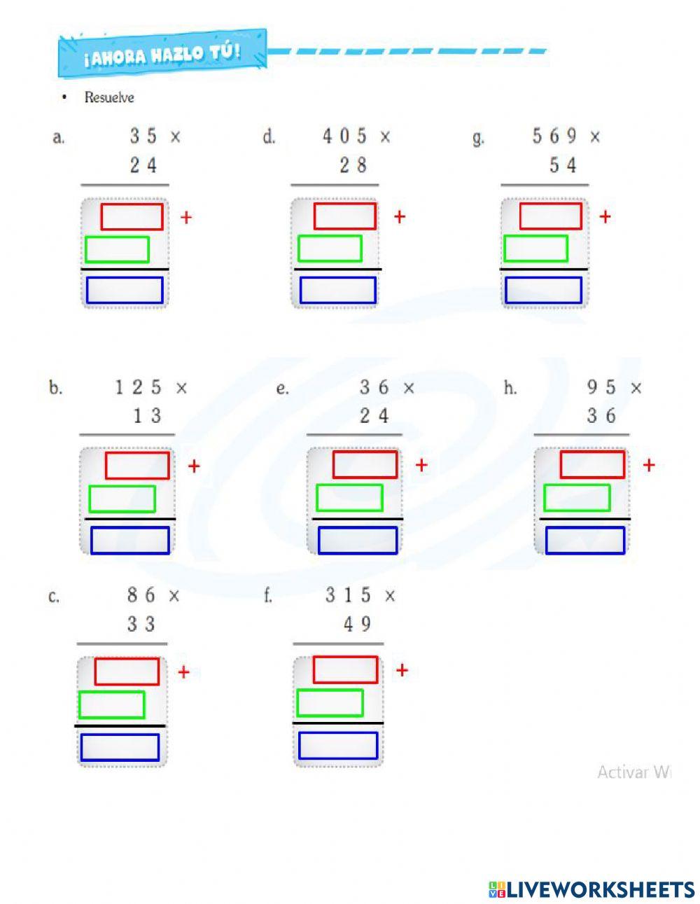 Evaluación de aritmética