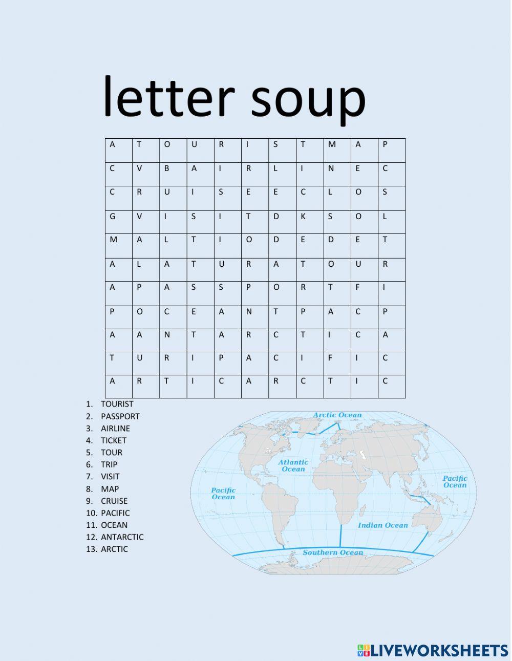 Sopa de letras