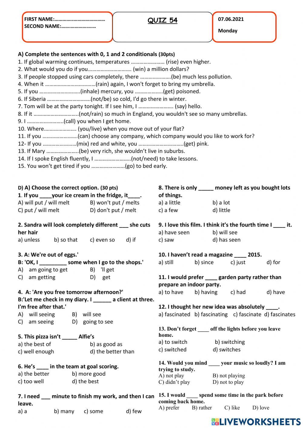Quiz-54-Sarp and Gözde