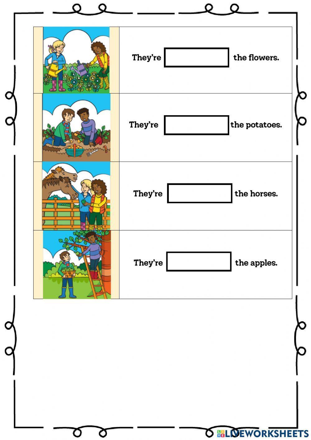 4º UD 6 In the Community Garden Ficha 10